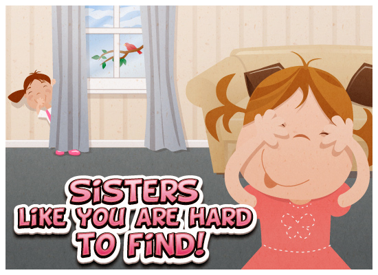 Cards For Sister. card to your sister to let