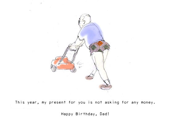 Send dear old Dad happy birthday wishes with this humorous eCard today.