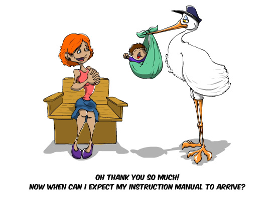delivery stork clipart - photo #31