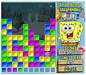 spongebob collapse games online play carnival games